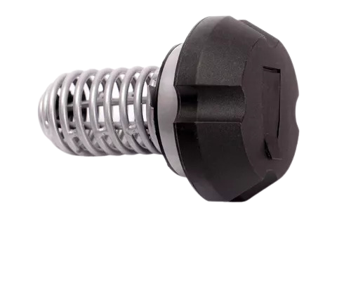 Trava Trell Antifurto De Diesel Encaixe Baioneta 2" (Baioneta Pequena) Com Tampa Plástica Com Chave - Imagem 2