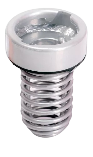 Trava Trell Antifurto De Diesel Encaixe Baioneta 2" (Baioneta Pequena) Com Tampa Plástica Com Chave - Imagem 6